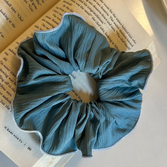 OCEAN BLUE SCRUNCHIE