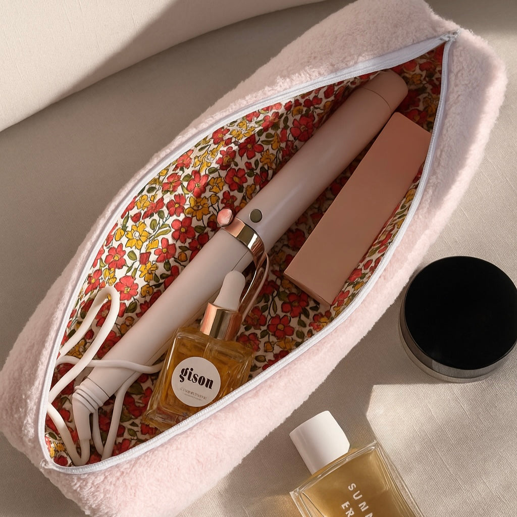 BABY PINK HAIRTOOL BAG